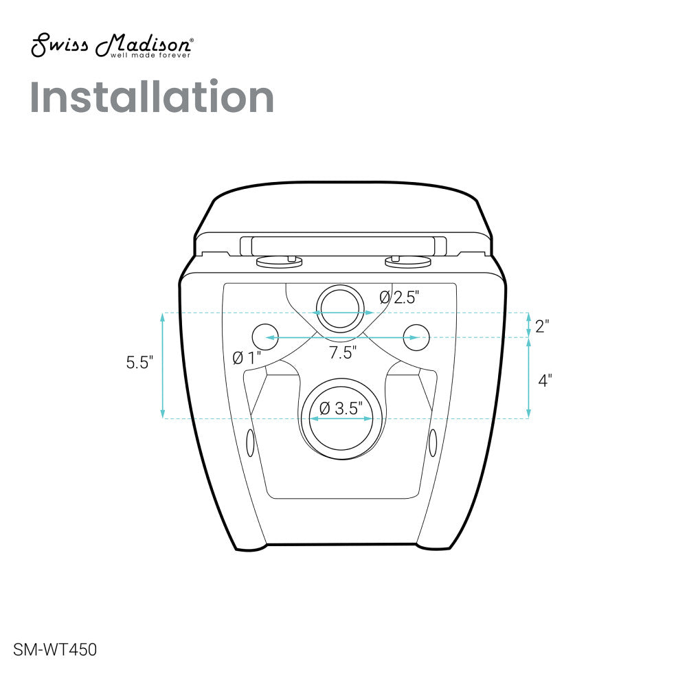 Ivy Wall-Hung Elongated Toilet Bowl