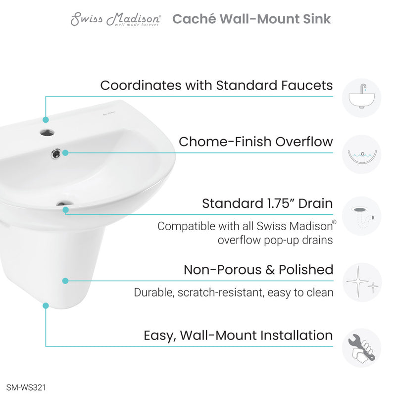 Cache Wall Mount Sink