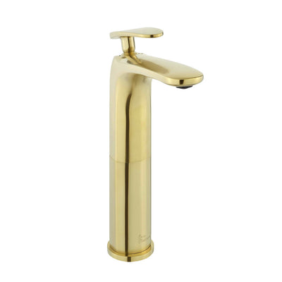 Sublime Single Hole, Single-Handle, High Arc Bathroom Faucet in Brushed Gold