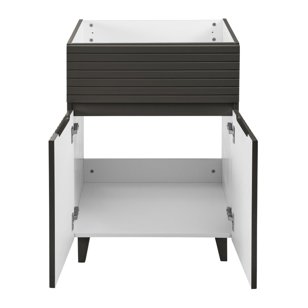 Bernay 24 Bathroom Vanity in Cedar Gray Cabinet Only