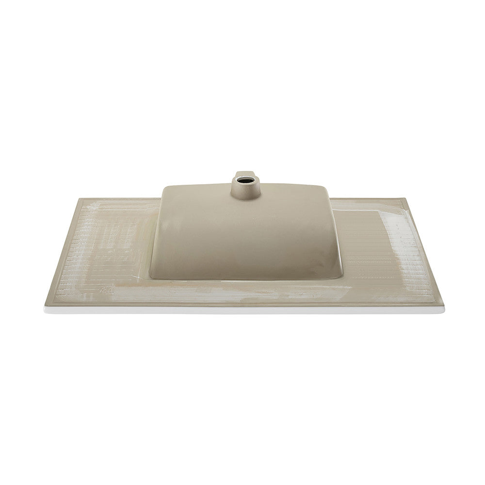 Voltaire 37 Vanity Top Sink with Single Faucet Hole