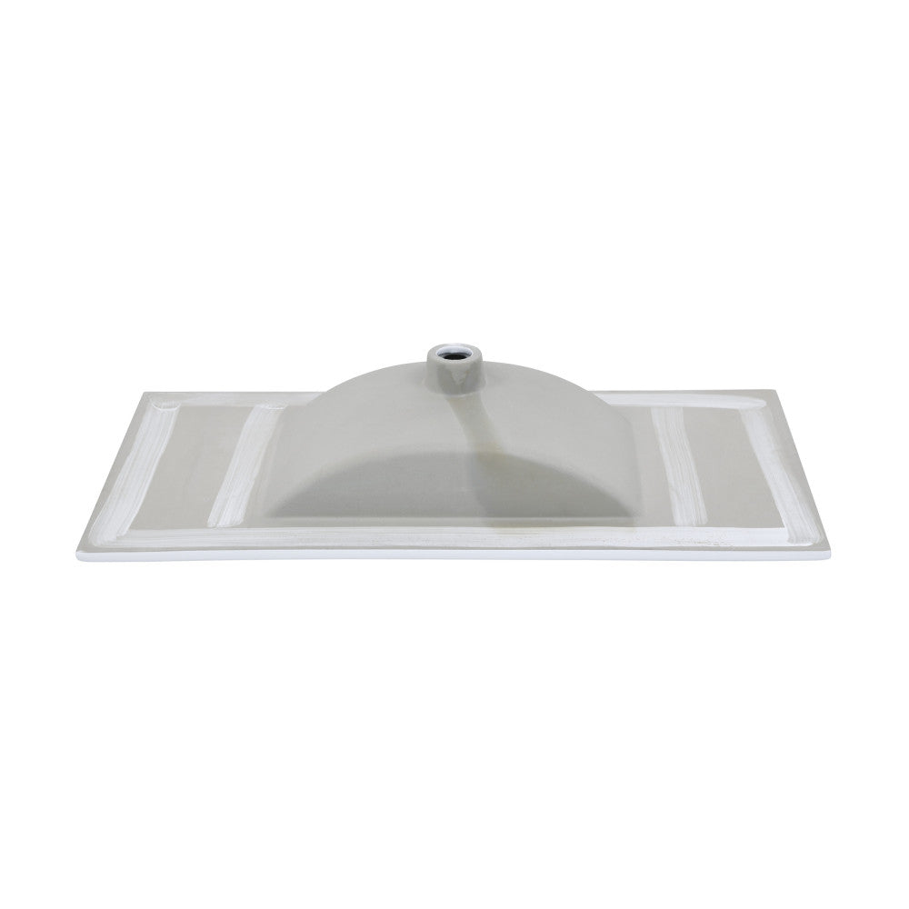 36" Ceramic Vanity Top with Three Faucet Holes
