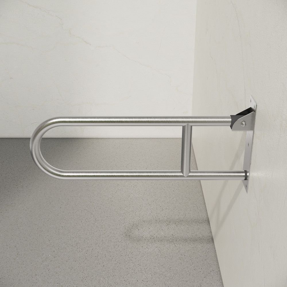 Alliance 24" Flip-Up Grab Bar in Stainless Steel