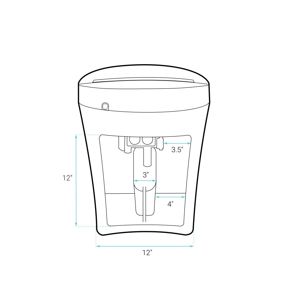 Viro Smart Tankless Elongated Toilet, Touchless Vortex™ Dual-Flush 1.1/1.6 gpf