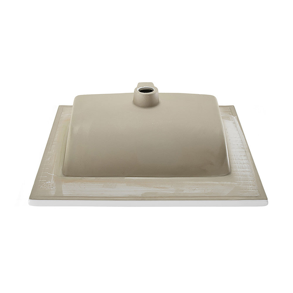 24" Ceramic Vanity Top with Single Faucet Hole