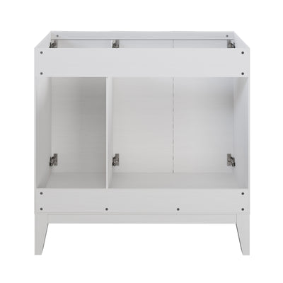 Cascade 36'' Bathroom Vanity in White - Cabinet