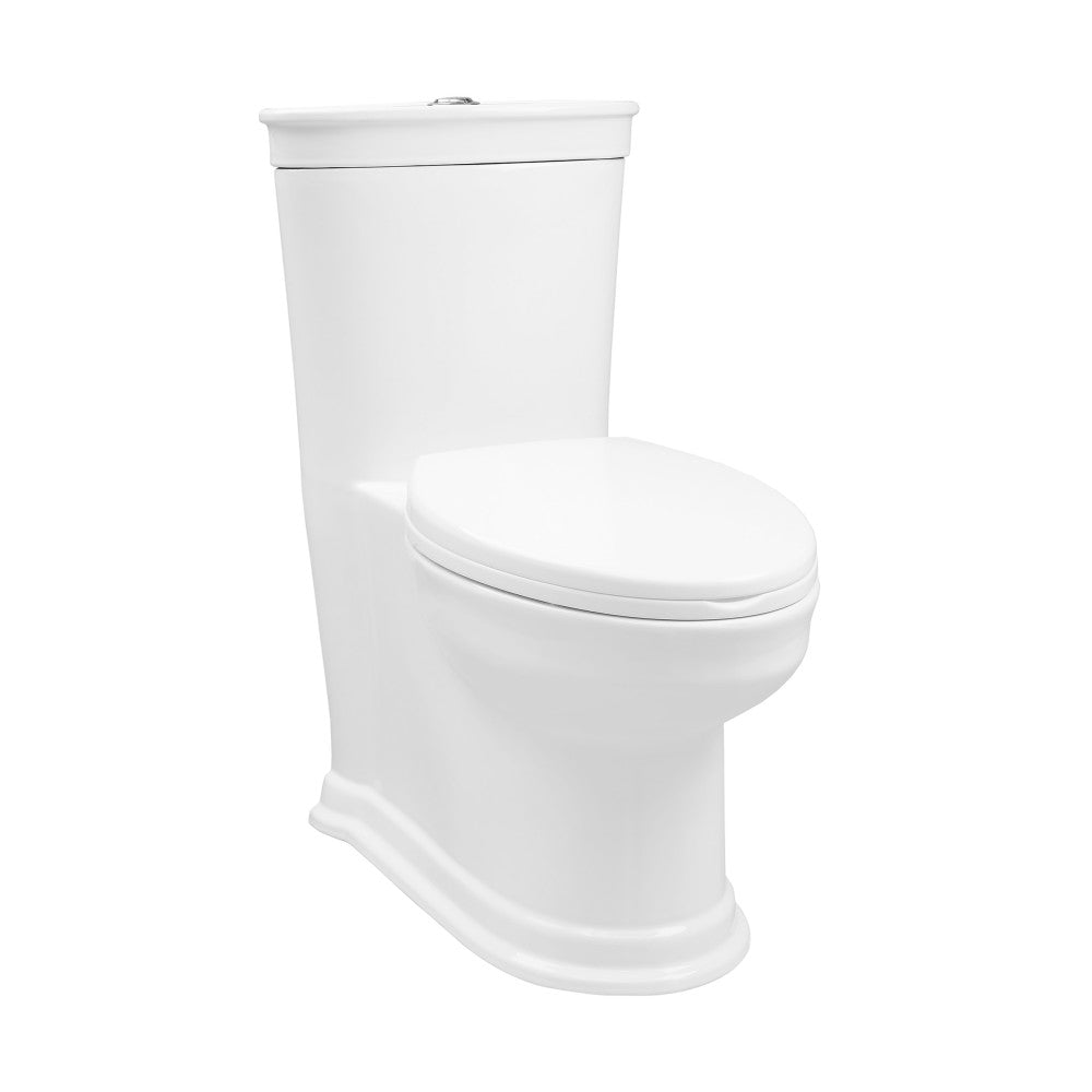 Santorini OnePiece Elongated Toilet DualFlush 1.1/1.6 gpf (6Pack