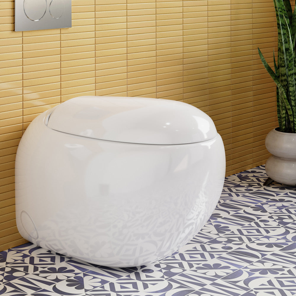 Plaisir Back to Wall Toilet – Swiss Madison - well made forever