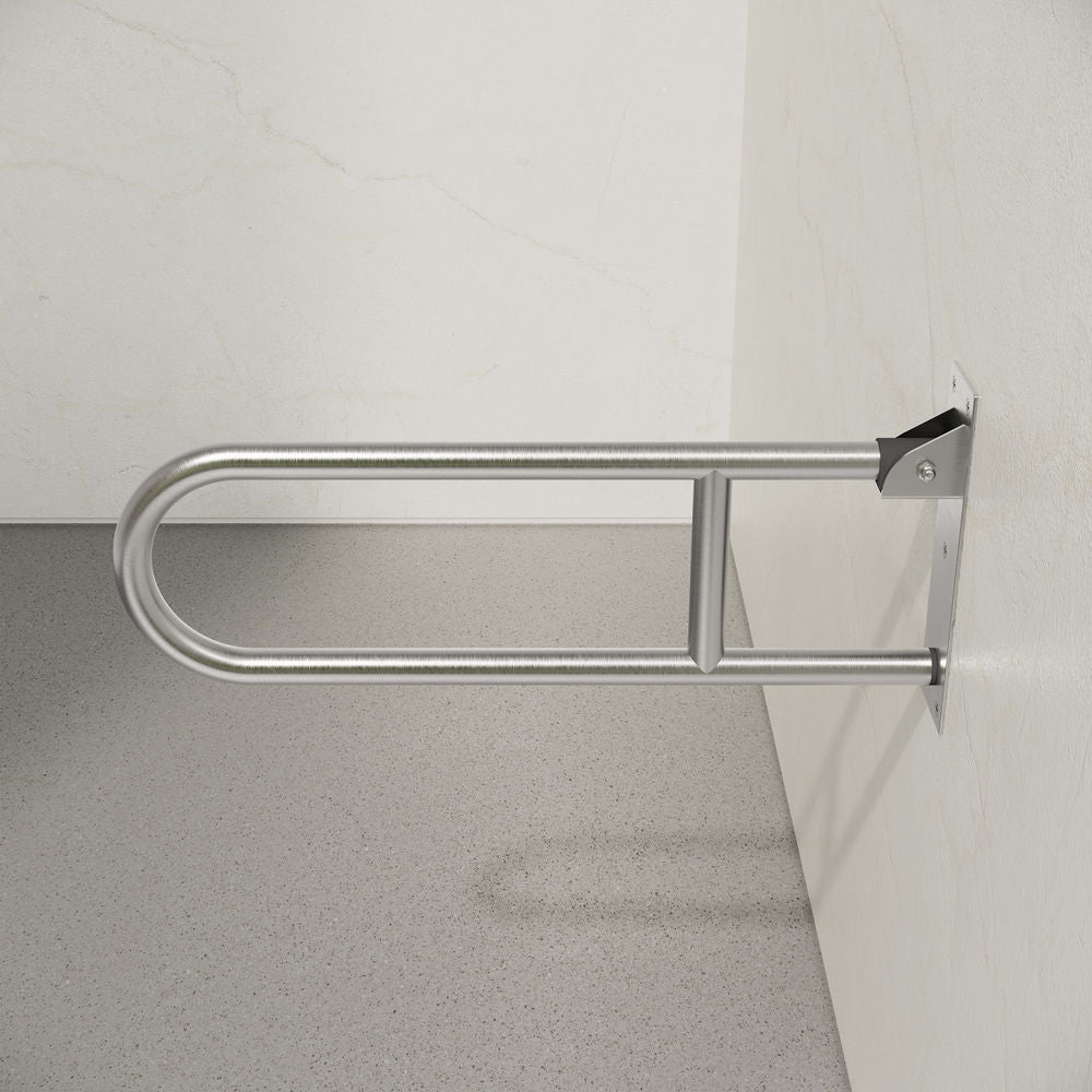 Alliance 24" Flip-Up Grab Bar in Stainless Steel