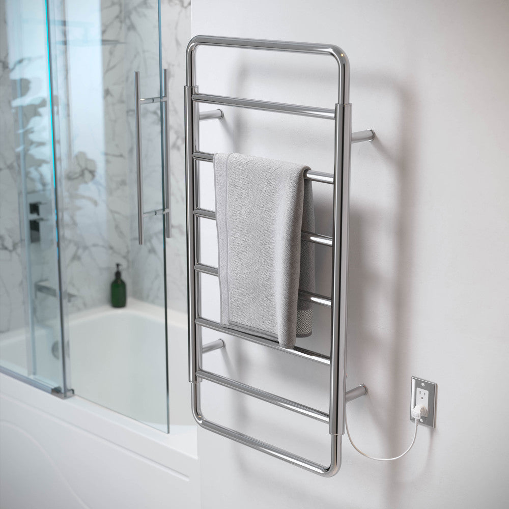【美品】パルティール　usperwave Ivy 8-Bar Electric Towel Warmer in Chrome – Swiss Madison - well