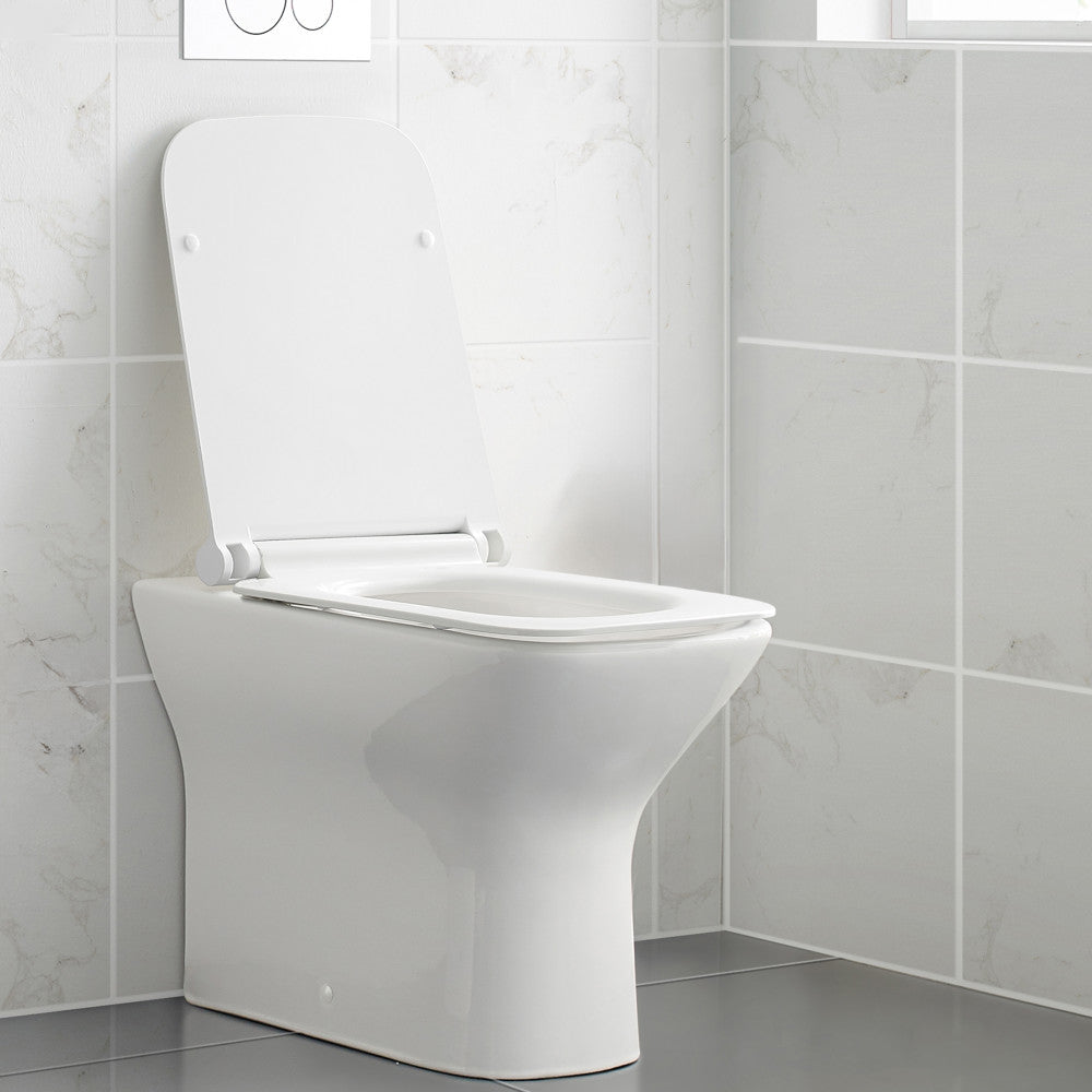 Carre Back-To-Wall Square Toilet Bowl – Swiss Madison - well made