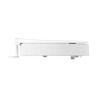 Ryse 3" Raised Round Soft Close ADA Compliant Toilet Seat in Glossy White