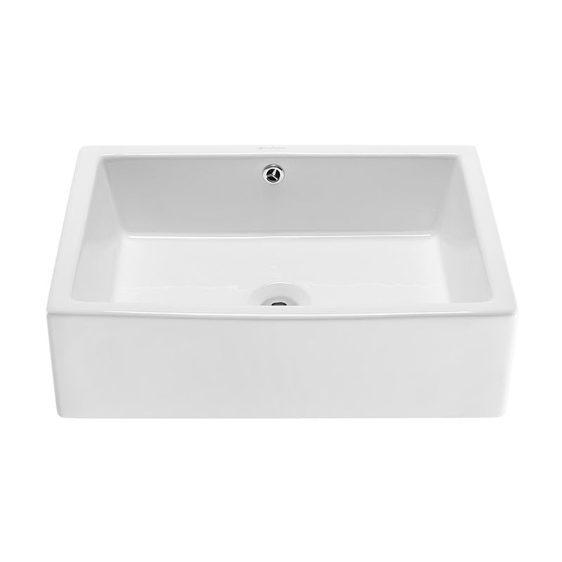 Voltaire 17 Rectangle Ceramic Vessel Sink