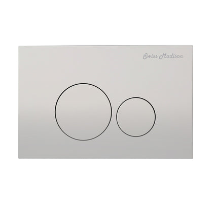 Monaco Wall Mount Actuator Flush Push Button Plate