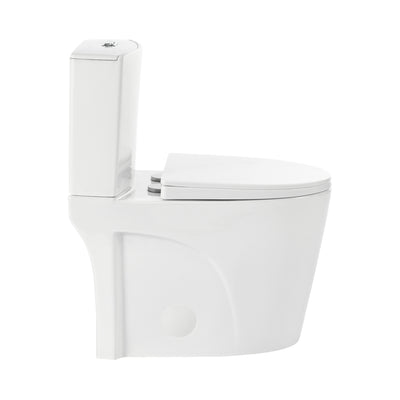 St. Tropez Two-Piece Elongated Toilet Vortex™ Dual-Flush 1.1/1.6 gpf