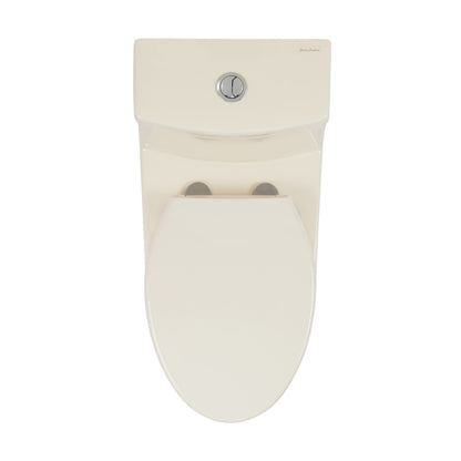 Virage One Piece Elongated Dual Flush Toilet 1.1/1.6 gpf in Bisque