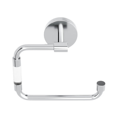 Verre Acrylic Toilet Paper Holder in Chrome