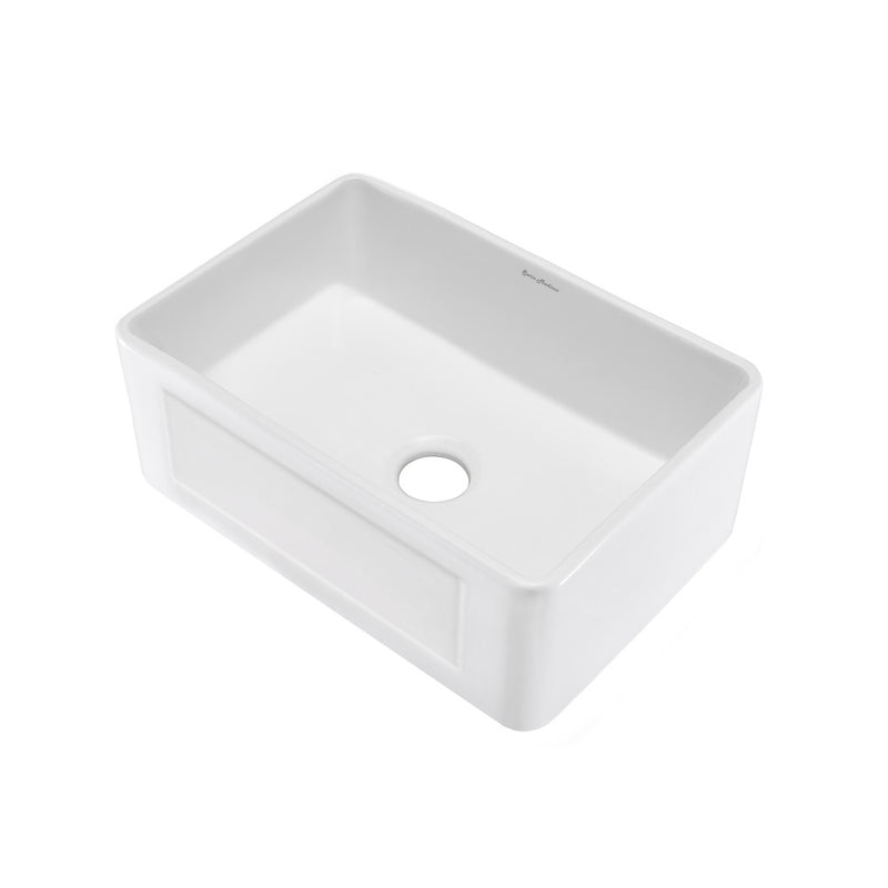 Delice 24 x 18 Ceramic, Farmhouse Kitchen Sink with Apron