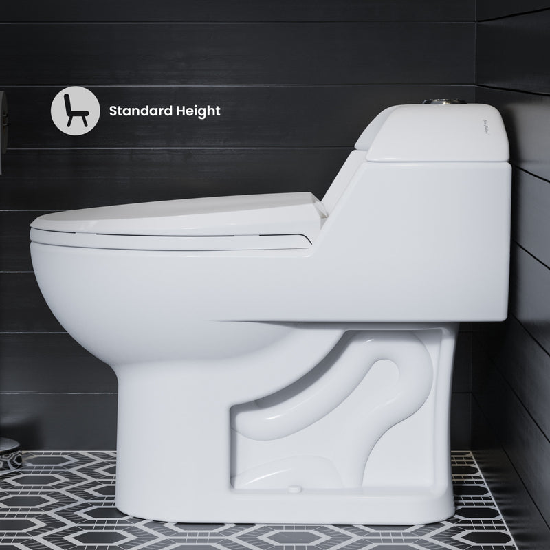 Chateau One-Piece Elongated Toilet Dual-Flush 1.1/1.6 gpf