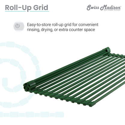 20 x 12 " Kitchen Sink Grid, Green