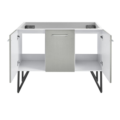 Annecy 48 Brushed Gray Bathroom Vanity Cabinet Only (SM-BV234)