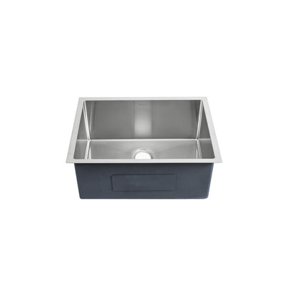 Rivage 23" 16 Gauge Stainless Steel Undermount Kitchen Sink in Polished Chrome