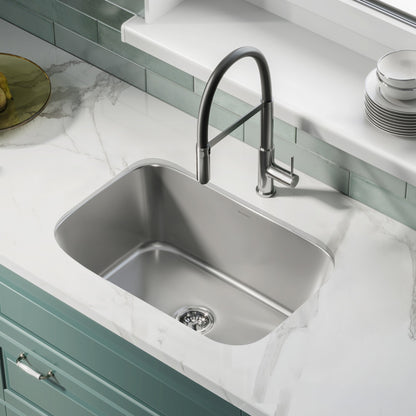 Toulouse 27 x 18 Stainless Steel, Single Basin, Undermount Kitchen Sink