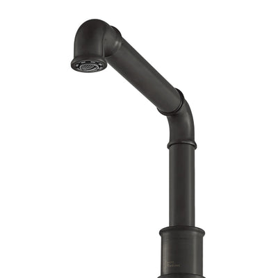 Avallon 8 in. Widespread, 2-Handle Wheel, Bathroom Faucet in Matte Black