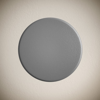 Lisse Concrete Bathroom Sink Non-Overflow Pop Up Drain in Matte Dark Gray