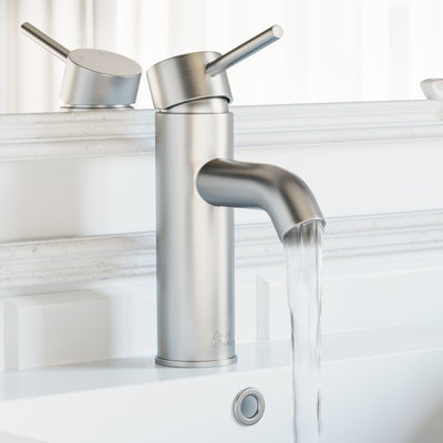 Ivy Single Hole, Single-Handle, Bathroom Faucet in Brushed Nickel