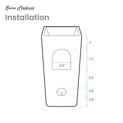 Claire One-Piece Pedestal Sink