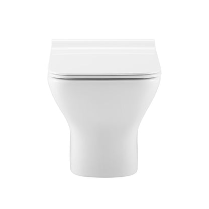 Carre Wall-Hung Elongated Toilet Bowl