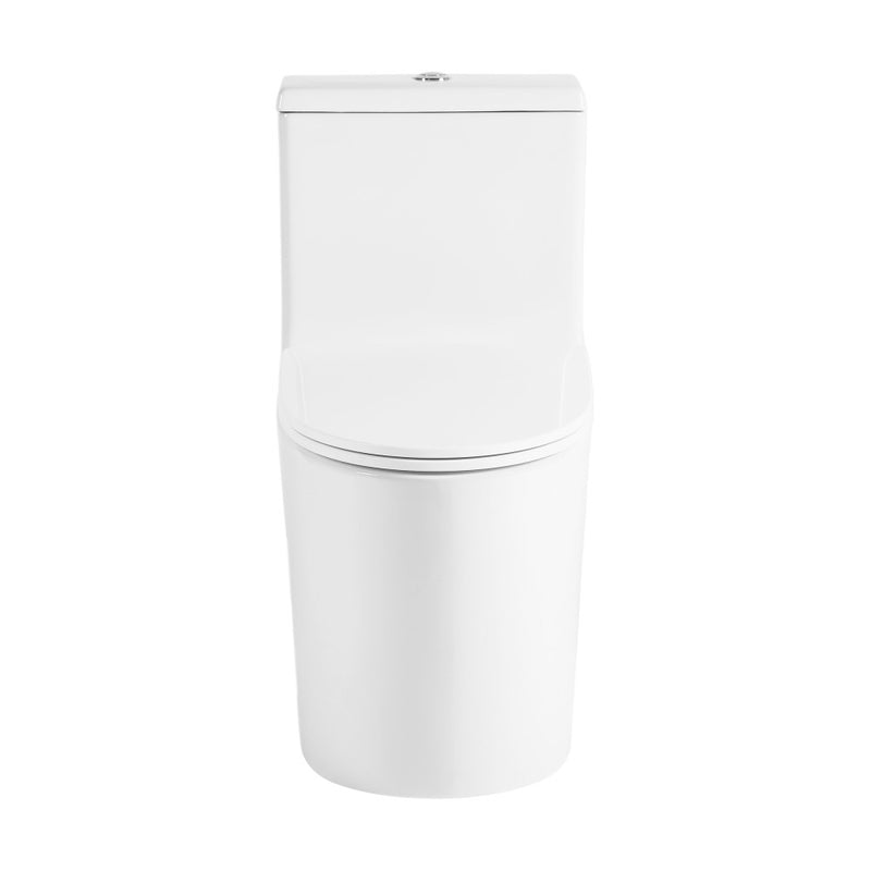 Dreux High Efficiency One-Piece Elongated Toilet with 0.8 GPF Water Saving Patented Technology