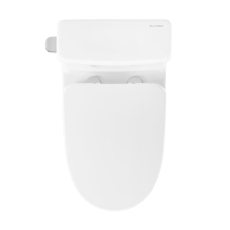 Sublime II One-Piece Round Toilet with Left Side Flush, 10" Rough-In 1.28 gpf