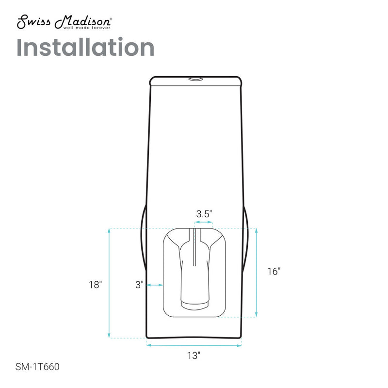 Plaisir One-Piece Elongated Toilet Dual-Flush 1.1/1.6 gpf