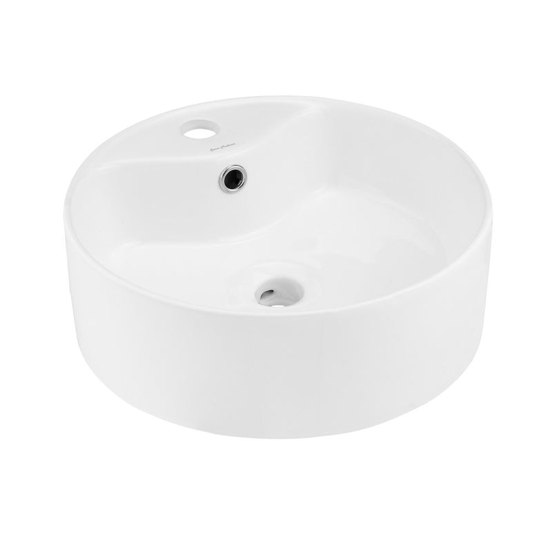 Monaco 15.75 Console Sink Glossy White Basin