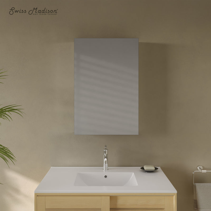Cache 20 x 30 Rectangle Recessed/Wall Mount Medicine Cabinet with Mirrored Sides