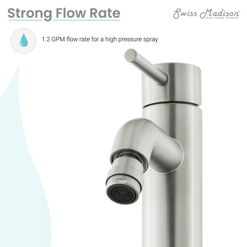 Ivy Bidet Faucet in Nickel