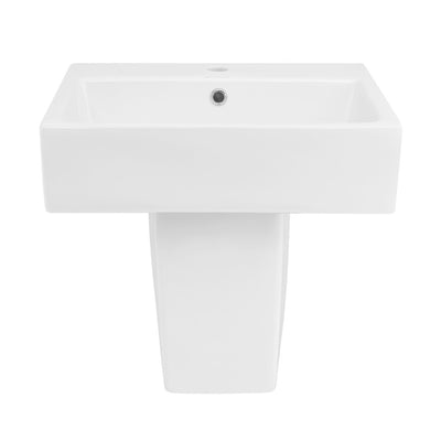 Concorde 21" Two-Piece Wall-Mount Bathroom Sink