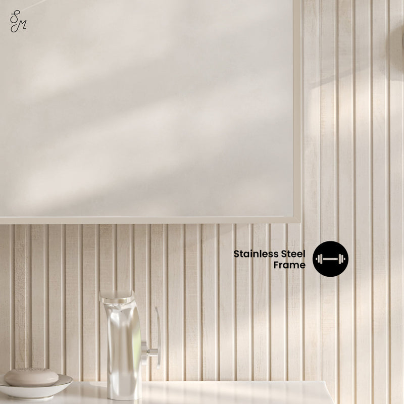 Porte 20 x 30 Arched Recessed/Wall Mount Medicine Cabinet with Mirror in Chrome