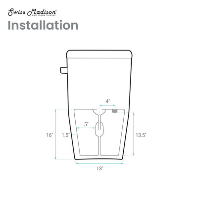 Avancer One Piece Smart Toilet 1.28 GPF in Glossy White with Heated Bidet, Air Drying, Night Light, Foot Sensor