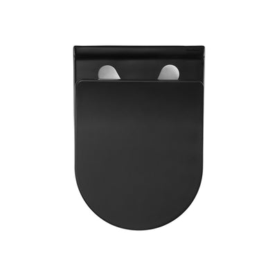 Ivy Wall-Hung Elongated Toilet Bowl in Matte Black