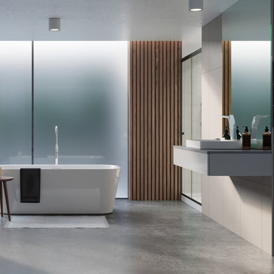 Carre 48" x 36" Acrylic White, Single-Threshold, Right Drain, Shower Base