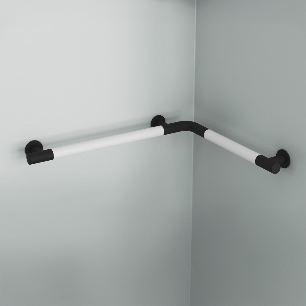 Auvergne 29" x 22" Right Angle Grab Bar in Matte Black