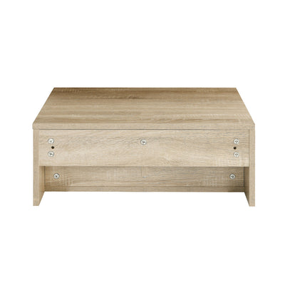 Avancer 24" Wall-Mounted Bathroom Vanity Cabinet without Top in Weathered Oak