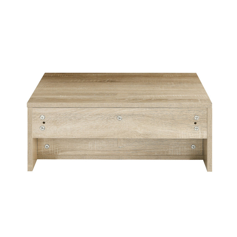 Avancer 24" Wall-Mounted Bathroom Vanity Cabinet without Top in Weathered Oak