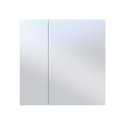 Cache 30 x 30 Rectangle Recessed/Wall Mount Medicine Cabinet with Mirrored Sides