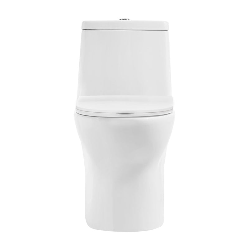 Ivy One-Piece Elongated Toilet Vortex Dual-Flush 1.1/1.6 gpf