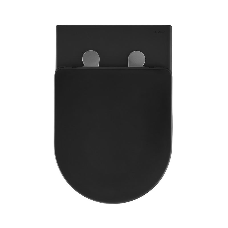 St. Tropez Wall-Hung Toilet Bowl Only in Matte Black