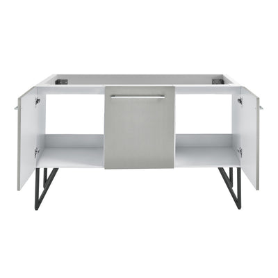 Annecy 60 Brushed Gray Bathroom Vanity Cabinet Only (SM-BV236)